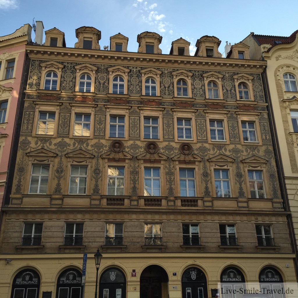 Prag Fassade Haus